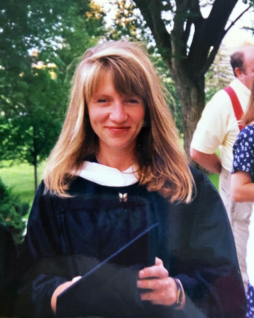 Christine Koniezhny during the day of her graduation from Williams College.
