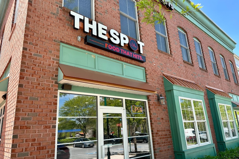 The Halal Spot opened Friday in Owings Mills, its first location outside of New England.