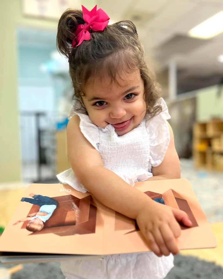 In October 2024, Kennedy Krieger Institute doctors diagnosed Carmen with late infantile onset metachromatic leukodystrophy, or MLD, a recessive genetic condition that destroys the nervous system.