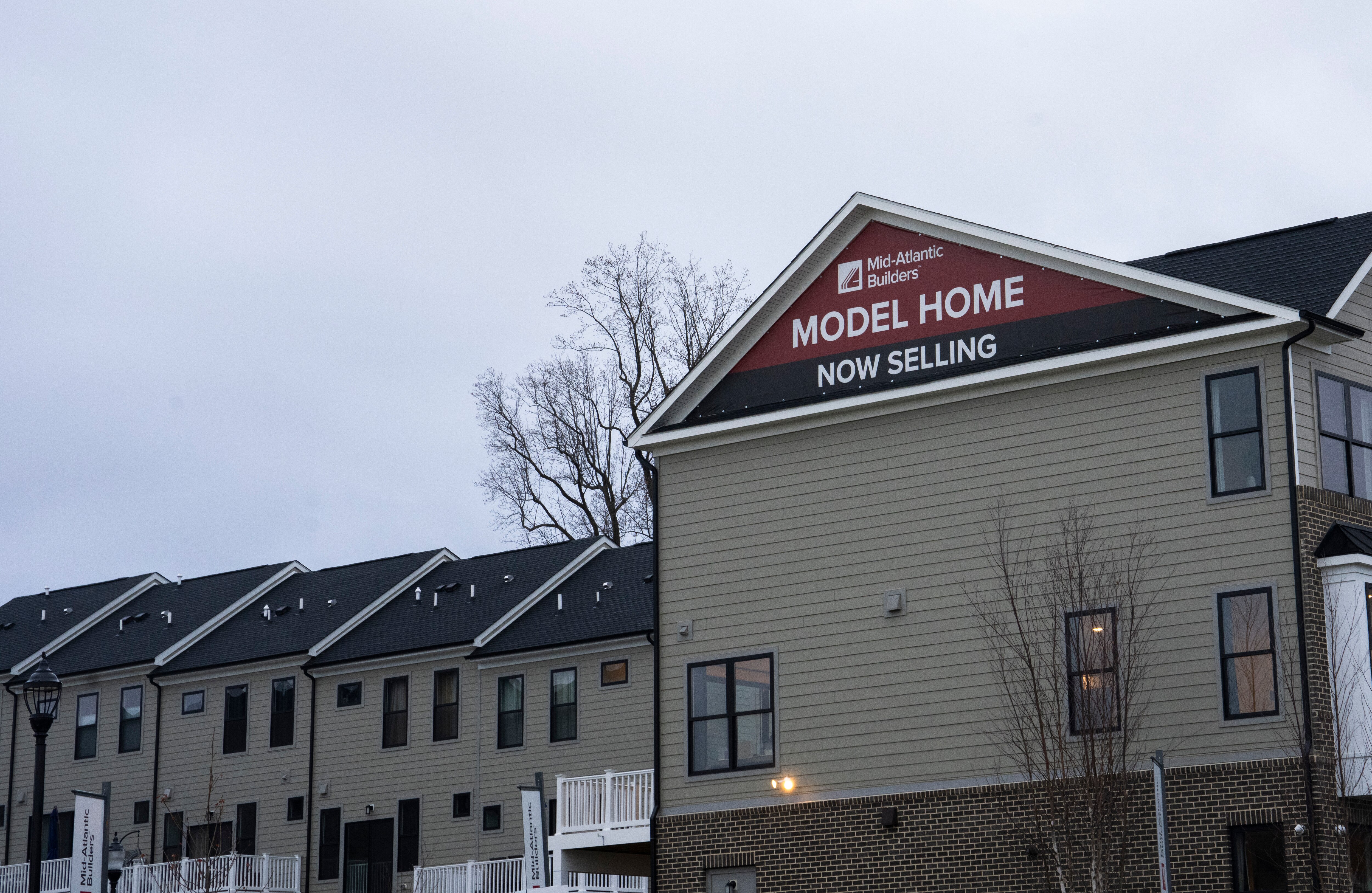 A new housing complex in Bowie.