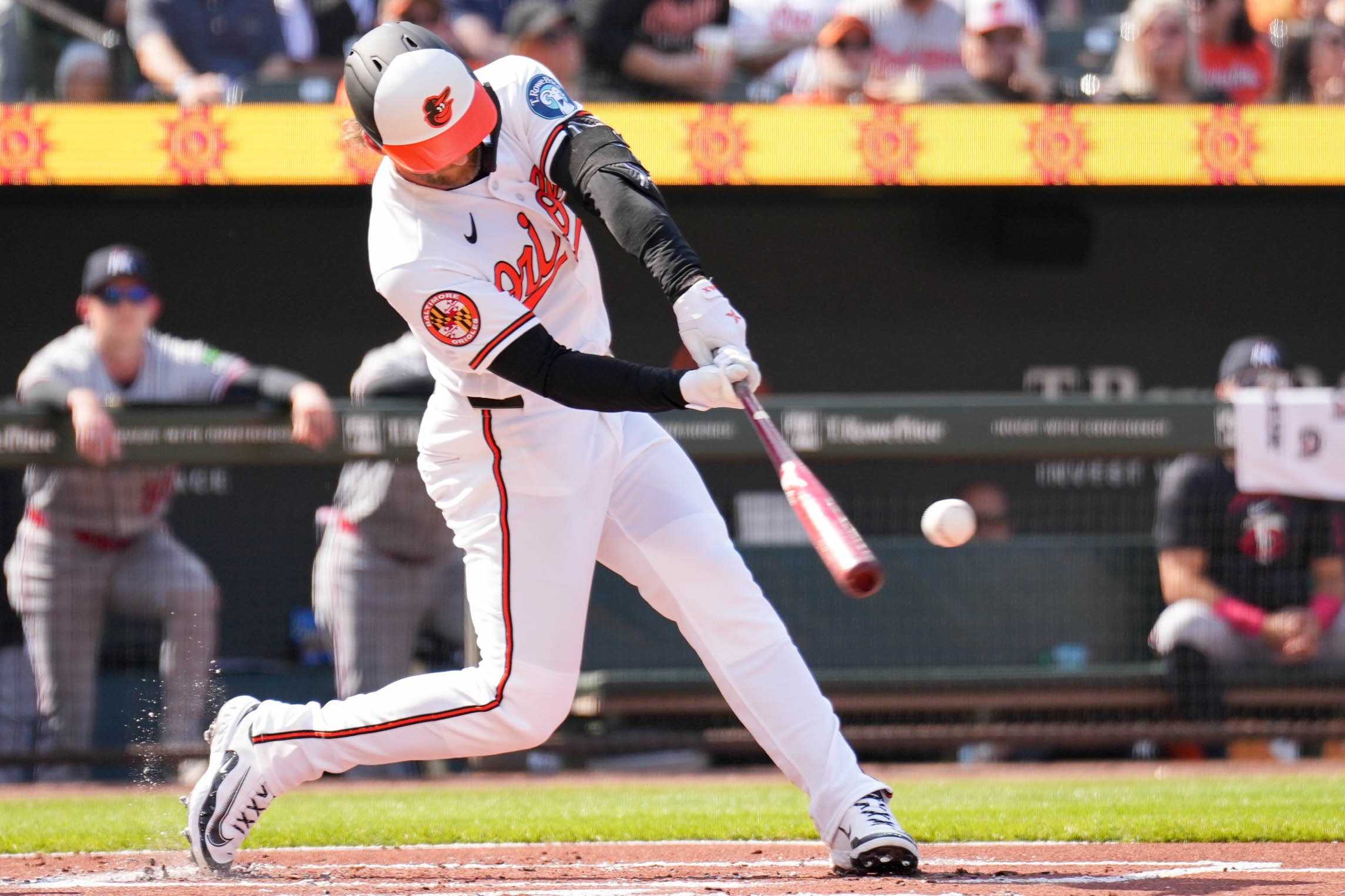 Outfielder Taylor Ward has a league-leading 11 doubles to go with an .843 OPS to start his first season with the Orioles.
