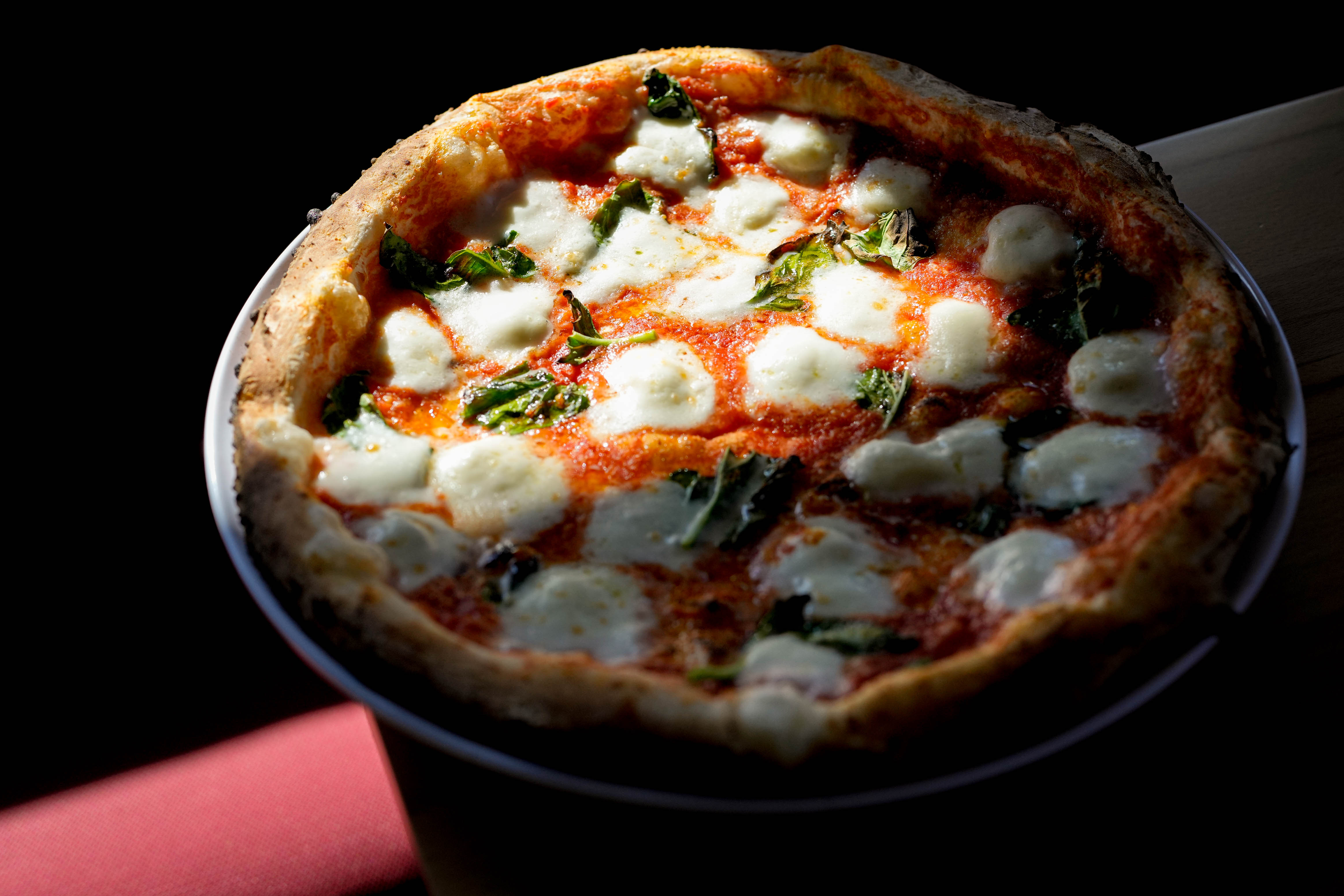 The Margherita pizza at Pupatella in Columbia.