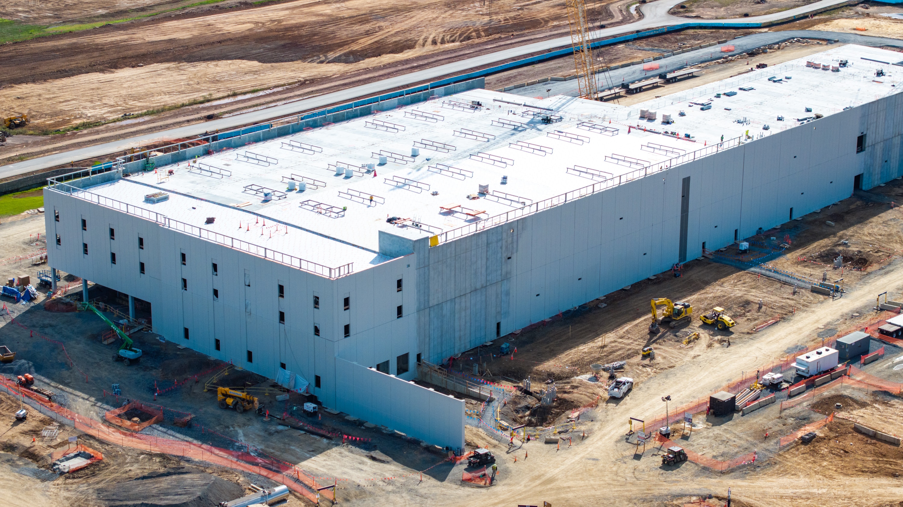 Friday, Oct. 3, 2025 — A massive data center is being built on the 2,100-acre former Eastalco smelting site in Frederick County.