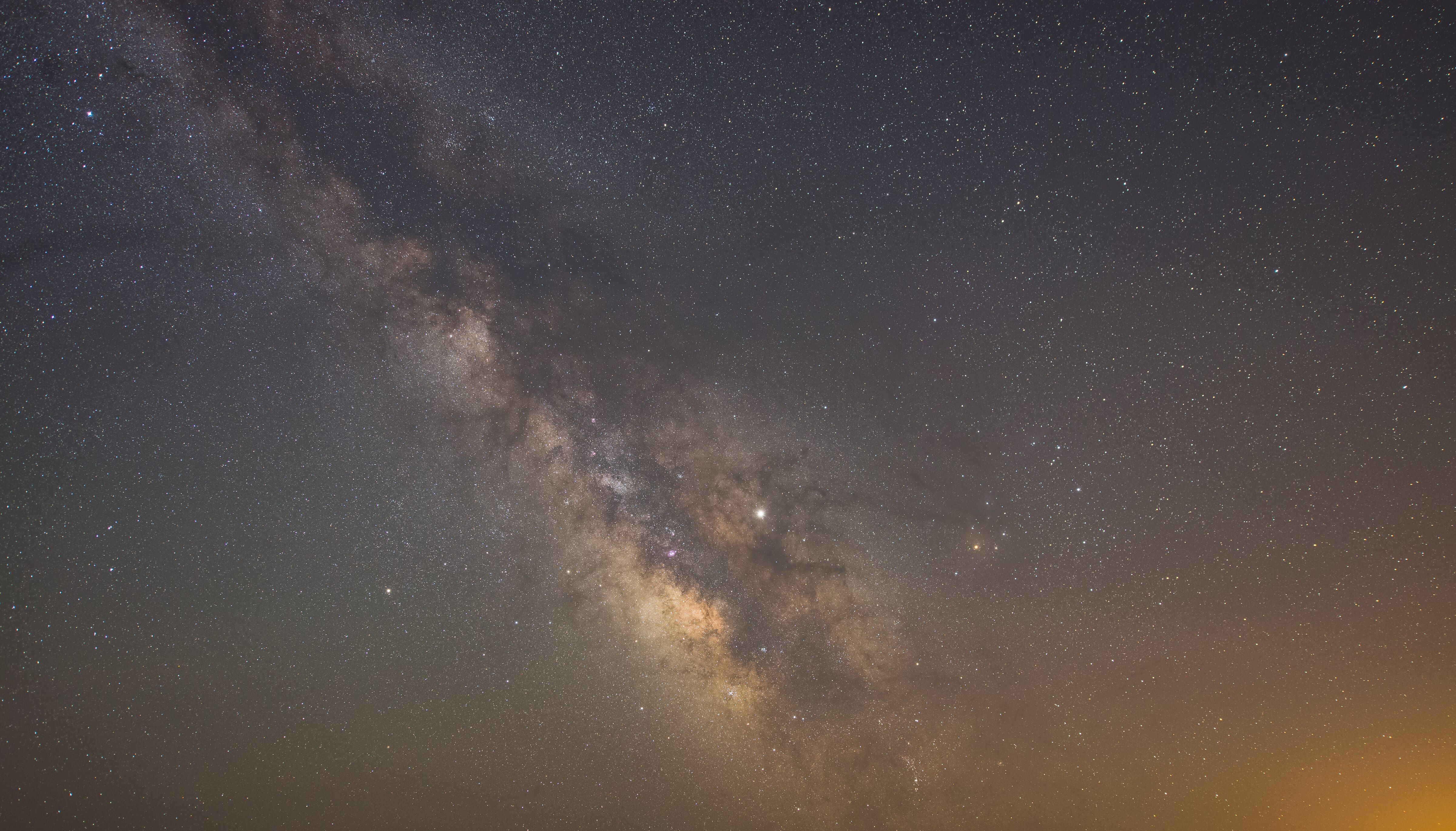 A tracked image of the Milky Way Galaxy from Maryland.