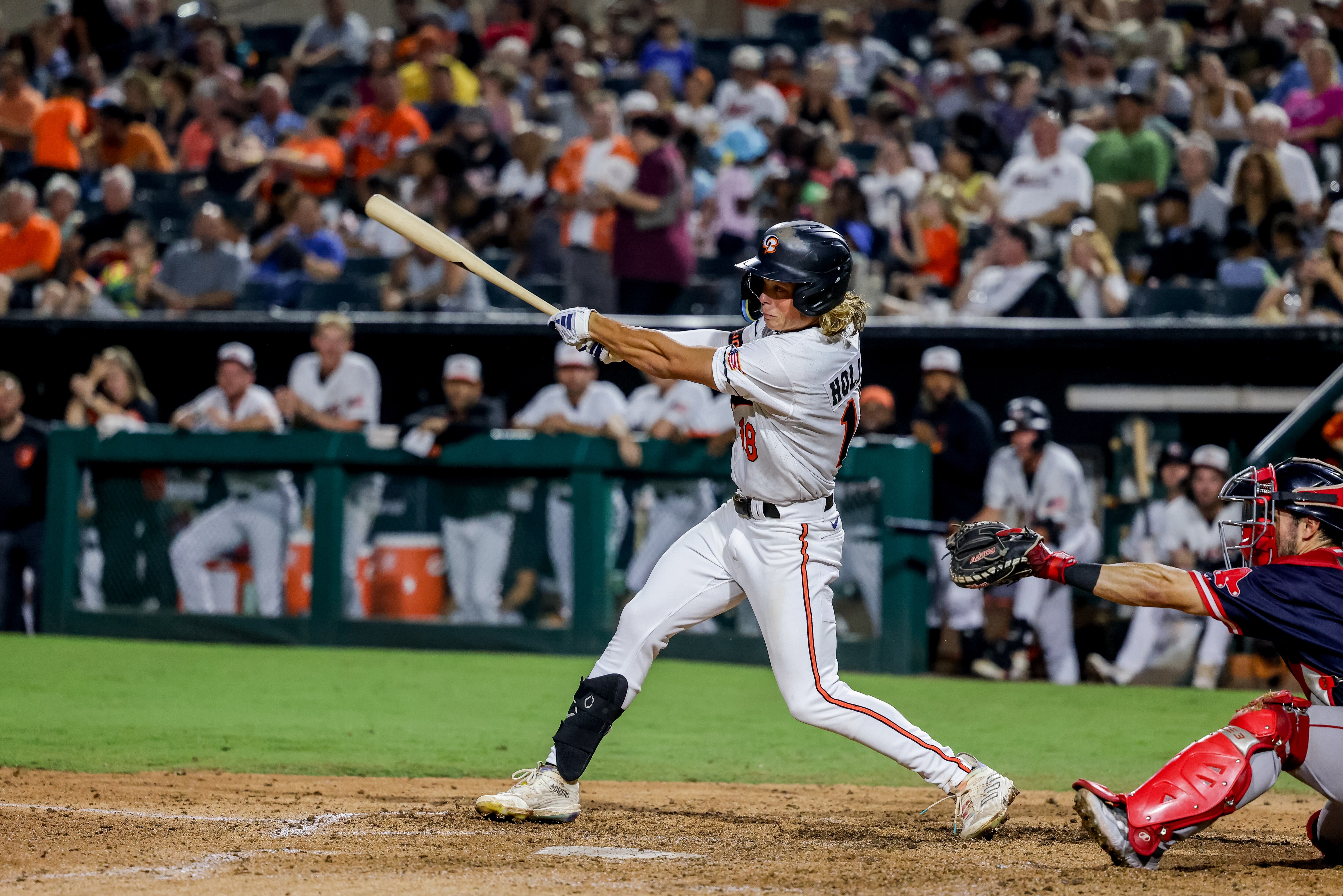 Jackson Holliday, the No. 1 prospect in baseball, has a .350 batting average with a .981 OPS since being promoted to Double-A Bowie.
