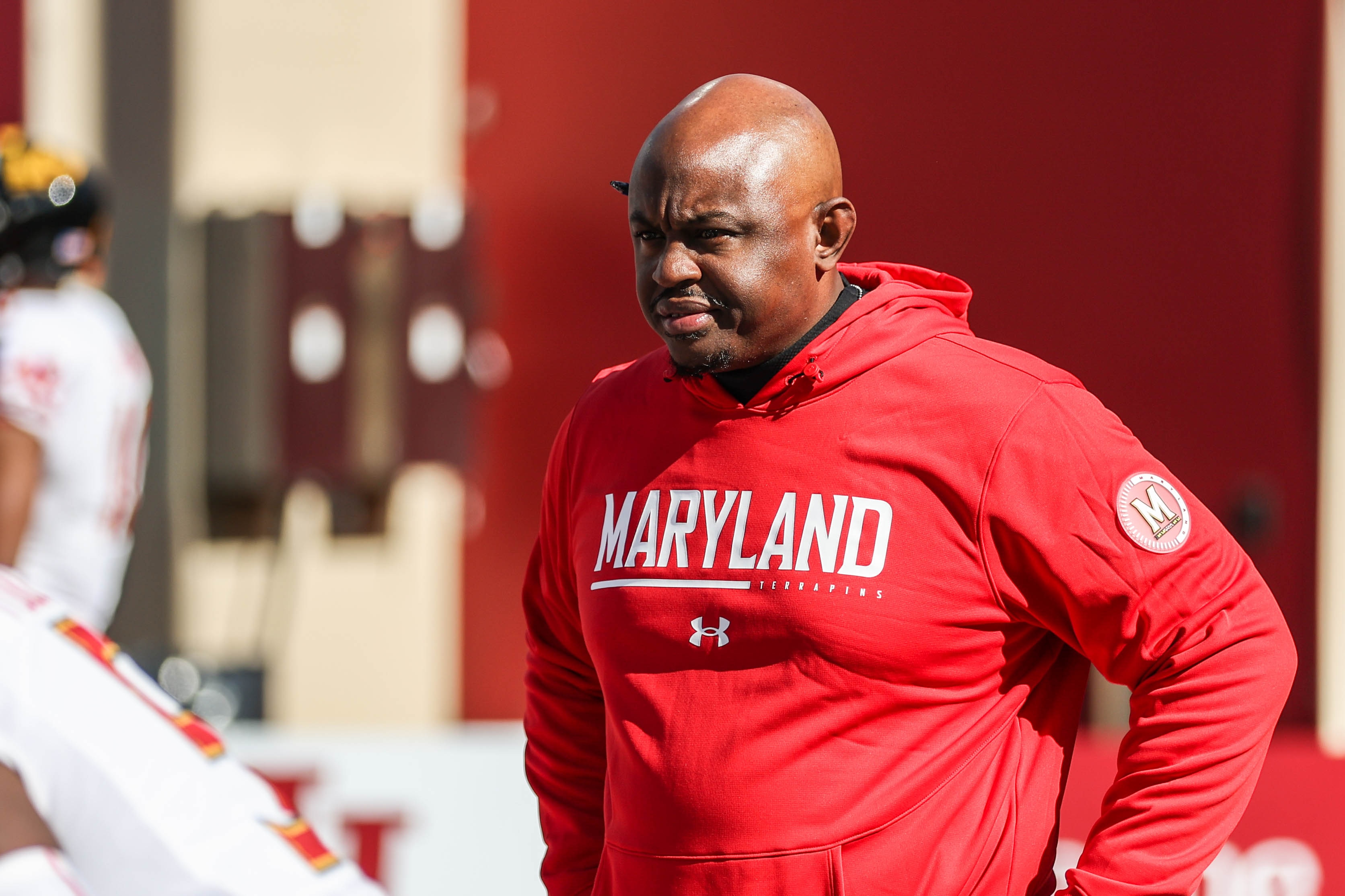 Defensive coordinator Brian Williams came to Maryland with head coach Mike Locksley in 2019 and has held multiple roles with the defense.