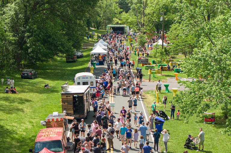 Sligo Creek Fest returns to Silver Spring this Saturday for its third annual street festival, featuring local food and drink vendors, kids’ activities and three music stages featuring local performers.