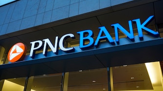 FILE - This is the sign on a PNC Bank in downtown Pittsburgh on Wednesday, Jan. 12, 2022.