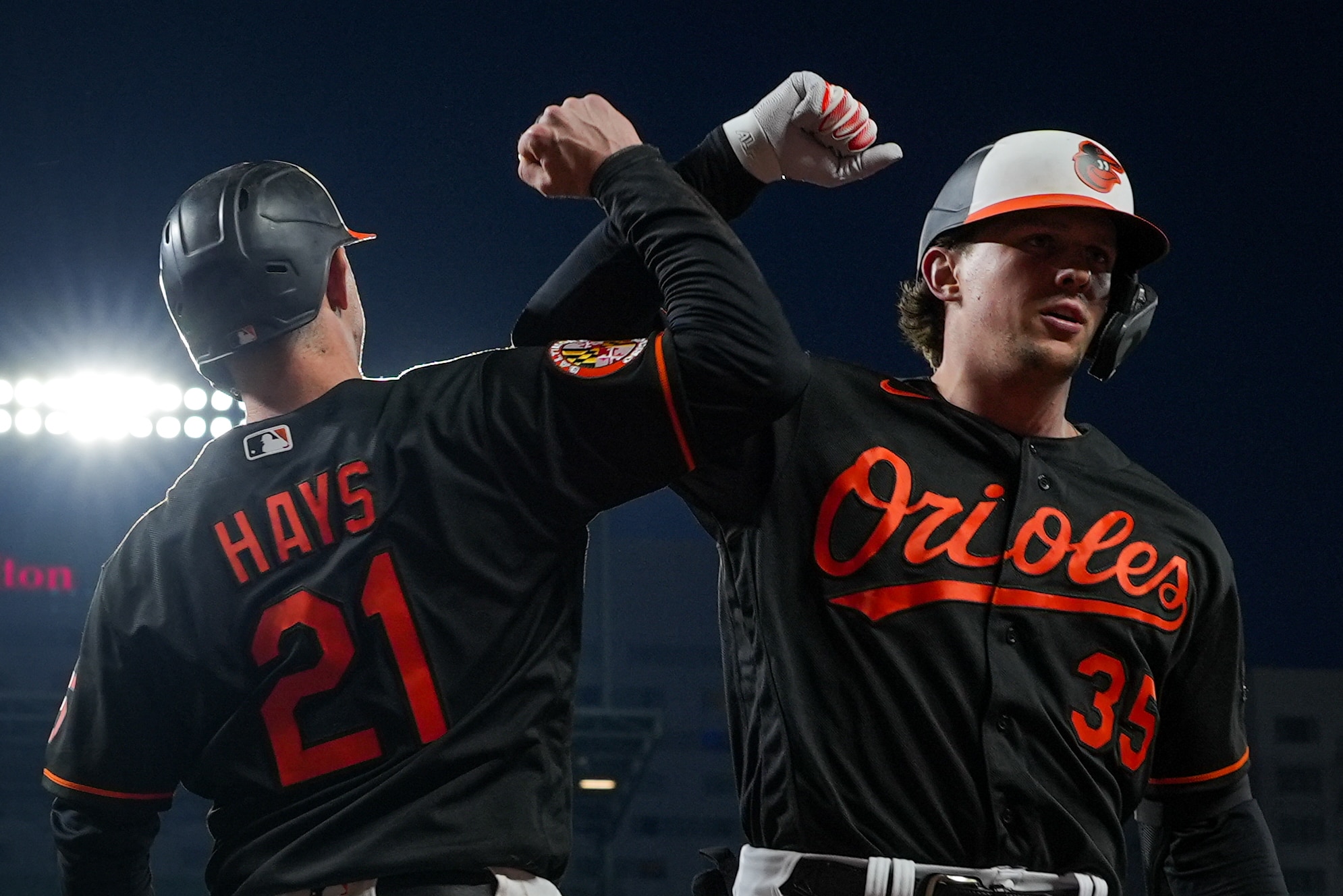 Orioles catcher Adley Rutschman and left fielder Austin Hays were among the players named finalists for Gold Gloves, which honor the best fielders in baseball.