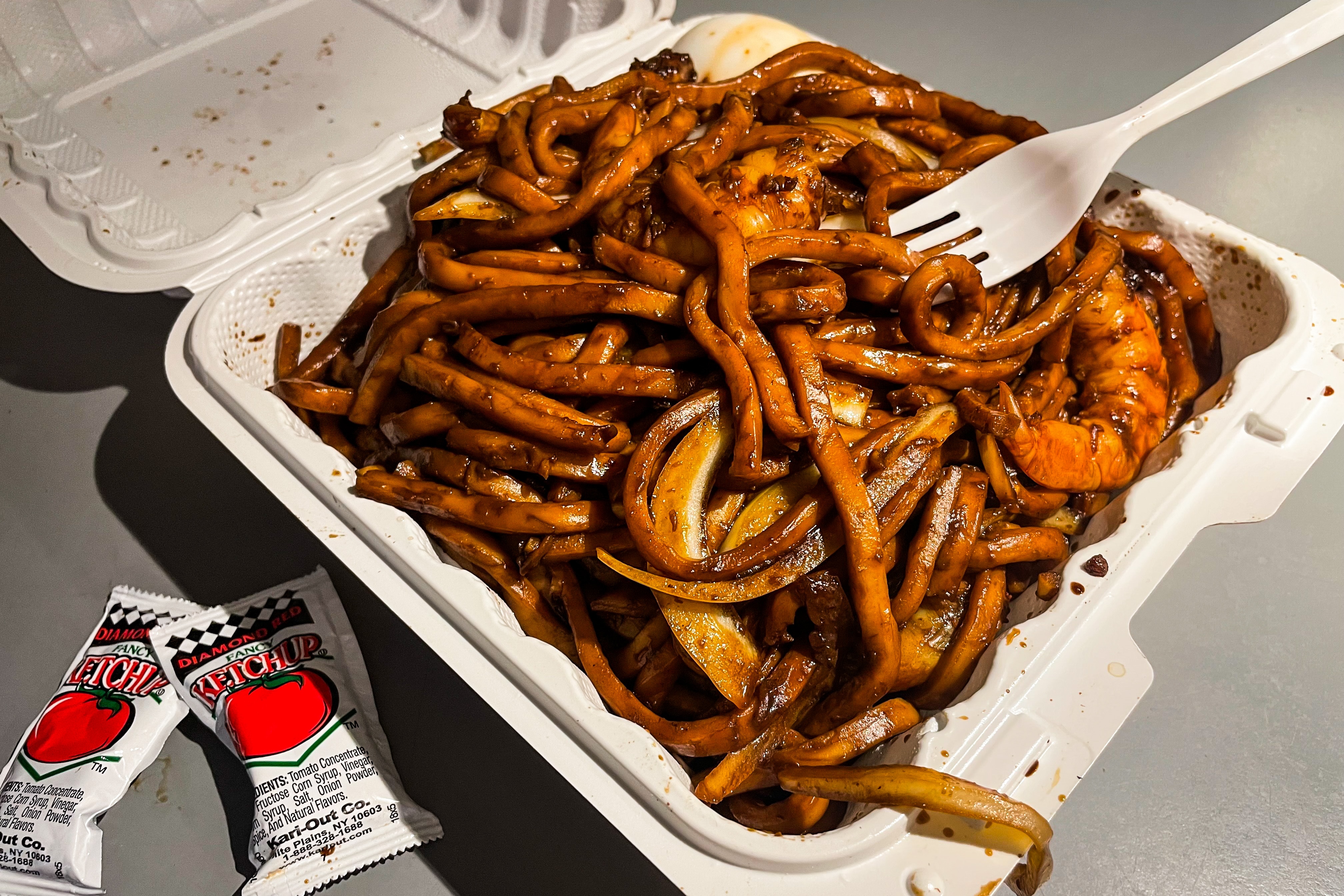 Just two blocks away from the race track, Pimlico Chinese Carry Out has been serving shrimp yak a mein for generations.