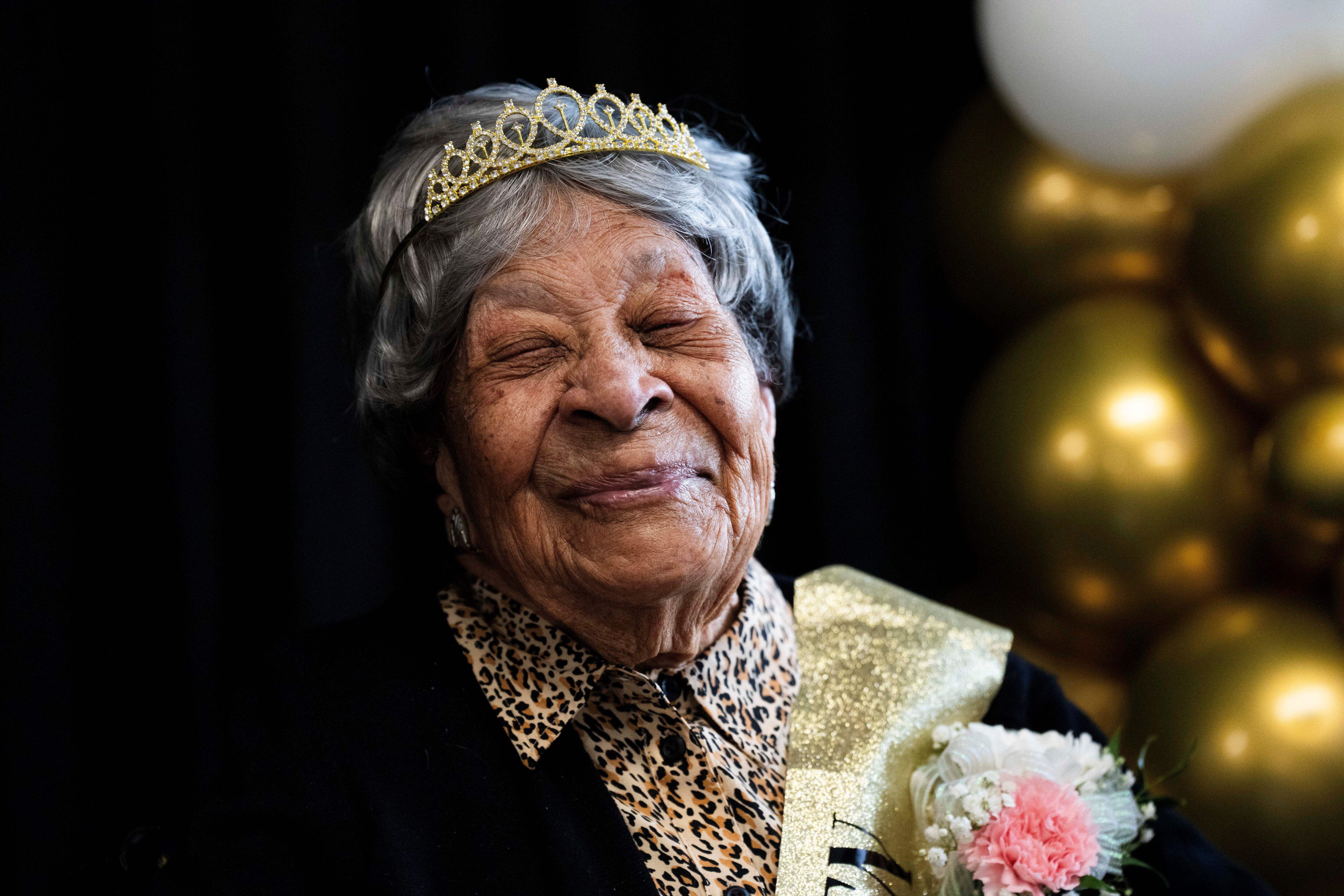 Sylvia Jones, 102
