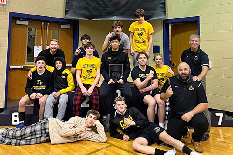 South Carroll picked up an impressive team championship at the Trojan Wars.