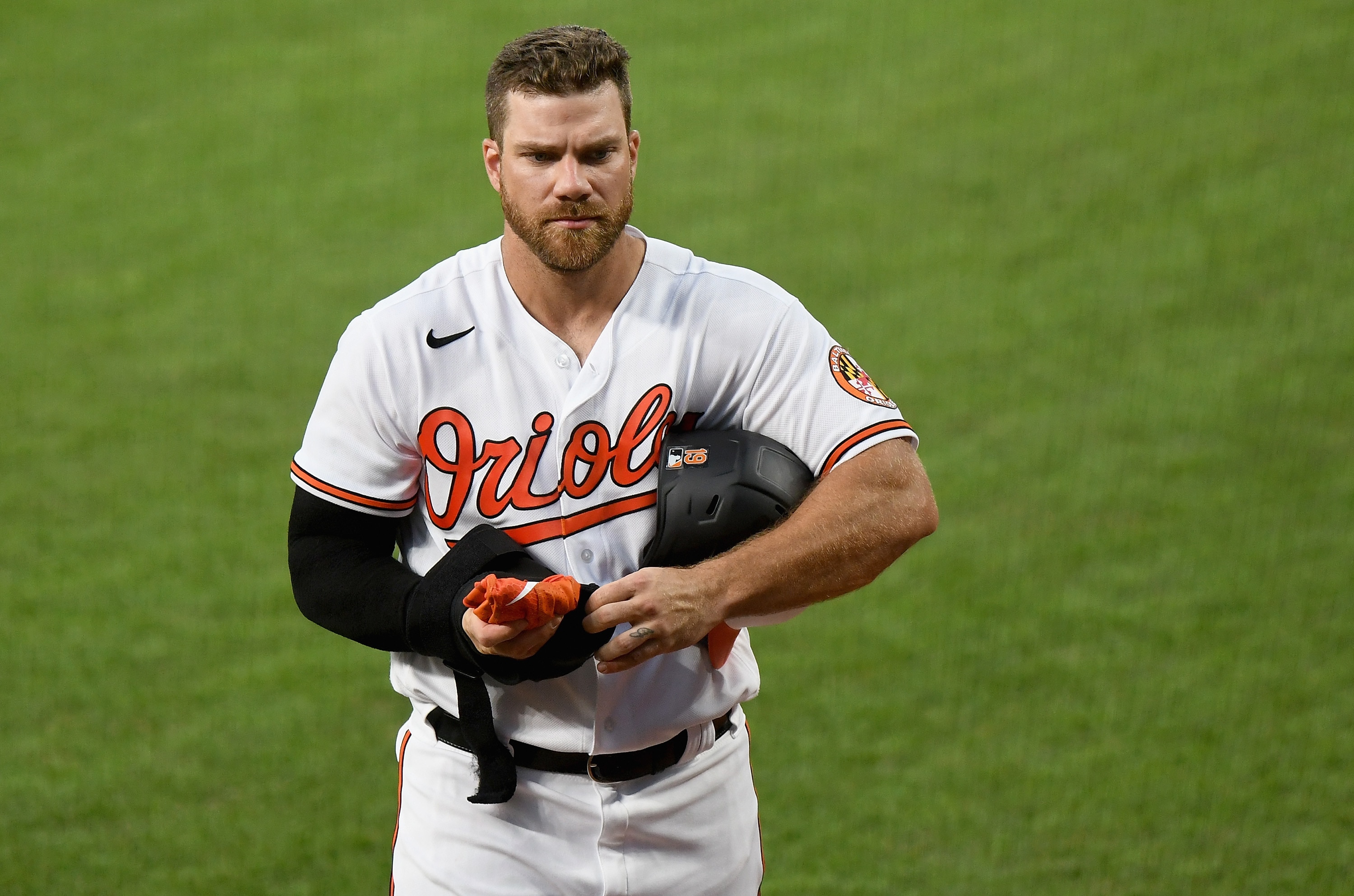Chris Davis hit 253 home runs and had a .777 OPS in 10 seasons with the Orioles.
