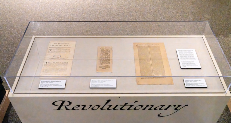Mary Katharine Goddard ran “The Maryland Journal and Baltimore Advertiser,” the first newspaper in Baltimore. Often publishing as M.K. Goddard, through her paper, she showed her staunch support for the revolutionary cause.