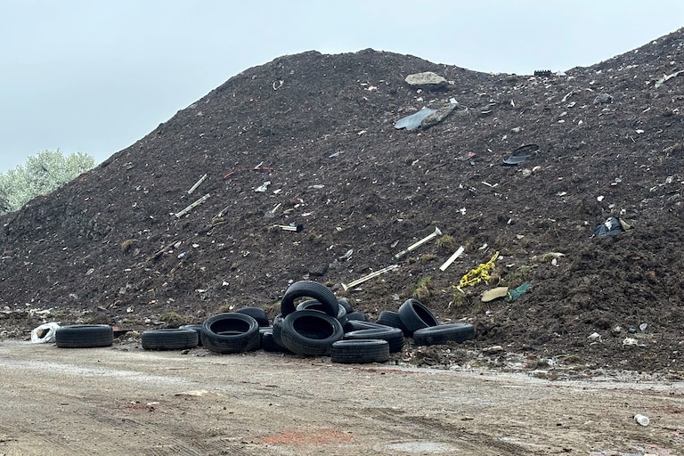 THURSDAY, APRIL 2, 2026 - Snow Everest near Old Town Mall on Thursday.