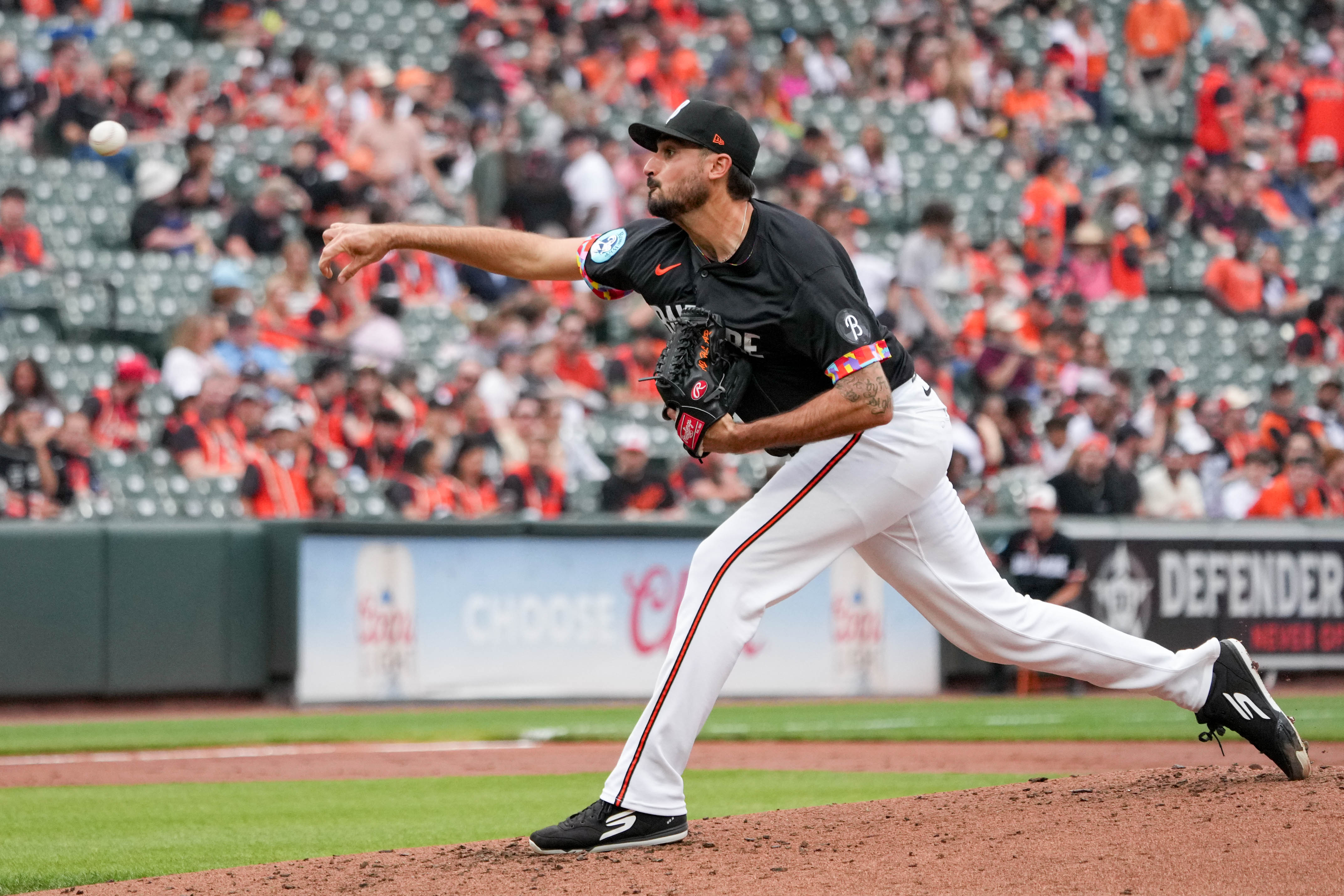 Zach Eflin pitched seven scoreless innings against the White Sox in his last outing Friday.