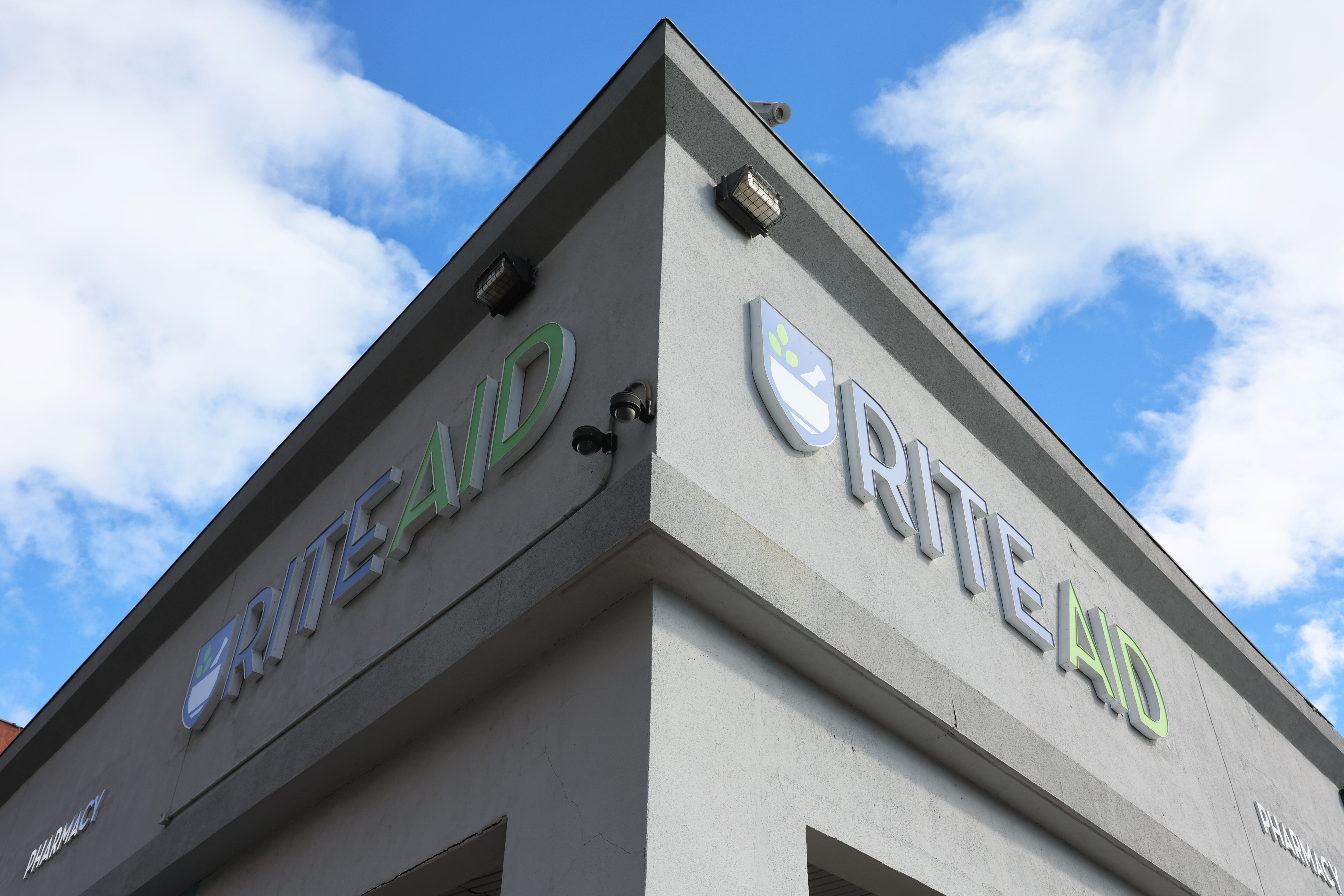 NEW YORK, NEW YORK - OCTOBER 16: A Rite-Aid is seen on October 16, 2023 in the Crown Heights neighborhood of the Brooklyn borough of New York City. Rite Aid, one of the largest pharmacy chains in the country, has filed for bankruptcy and plans to close a number of stores across the United States amid slumping sales and lawsuits related to accusations that it helped fuel the opioid epidemic.