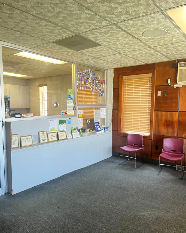 The inside of the dental practice on Park Heights Avenue hasn't changed much since it opened in 1979.