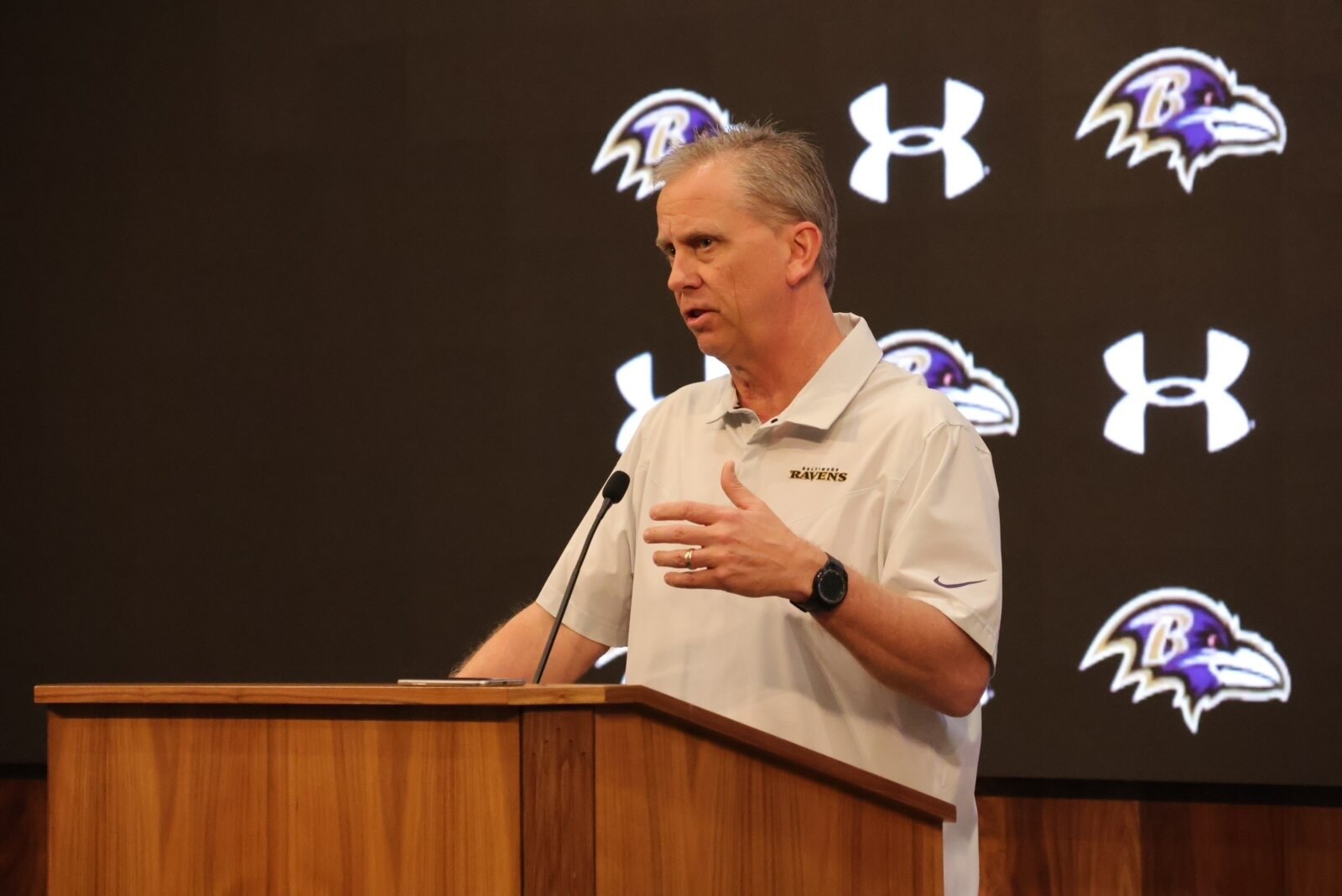 New offensive coordinator Todd Monken's imprint is beginning to show at Ravens minicamp.