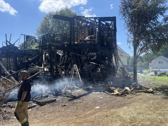 Authorities say four children and two adults were killed when fire ripped through a house in Waldorf, Maryland on August 10, 2025
