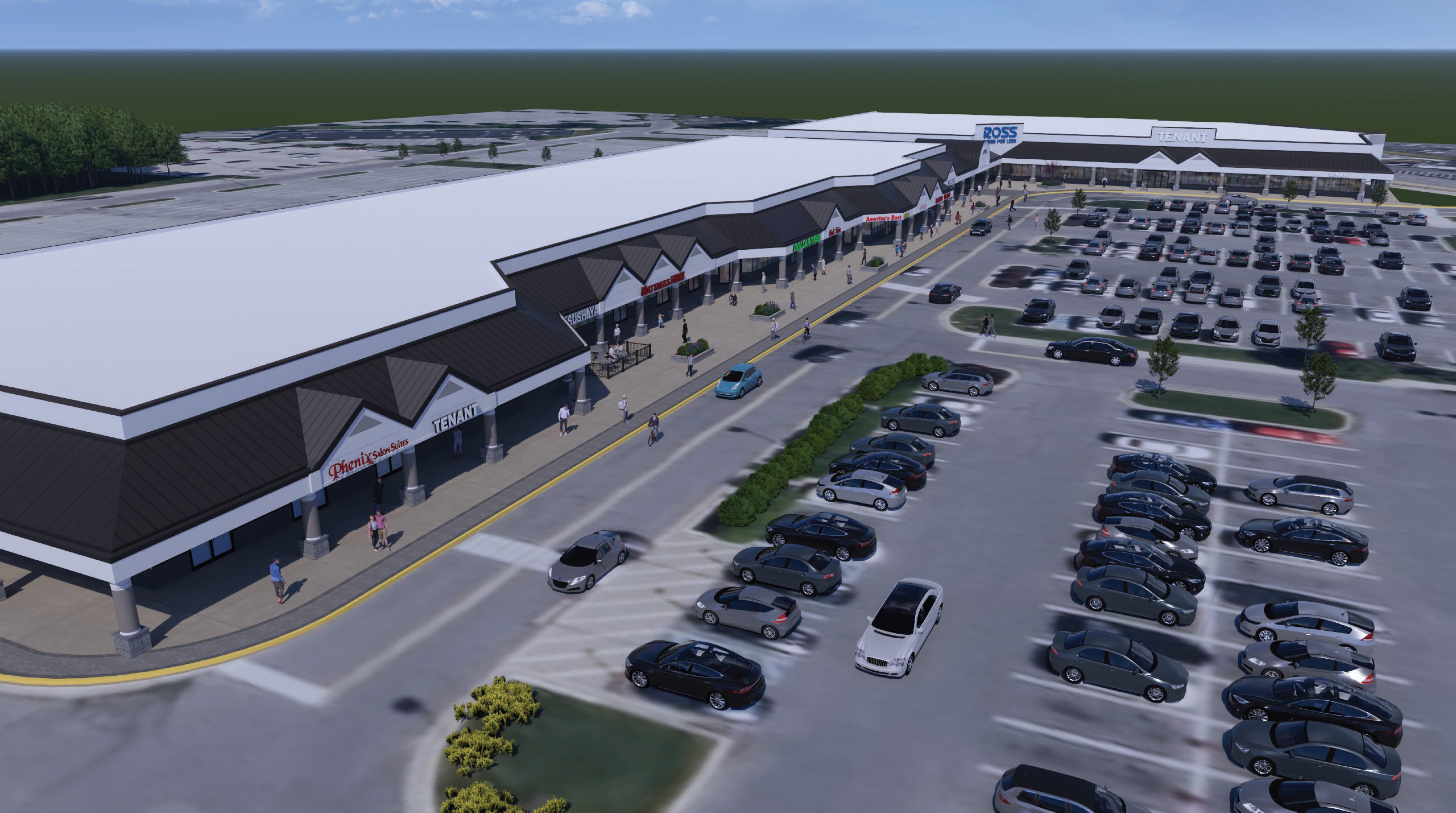 Tide Realty plans to fill the 80,000 sq feet available at Valley Centre, known to locals as the "Pink Shopping Center," with a mix of local and national vendors in 2026.
