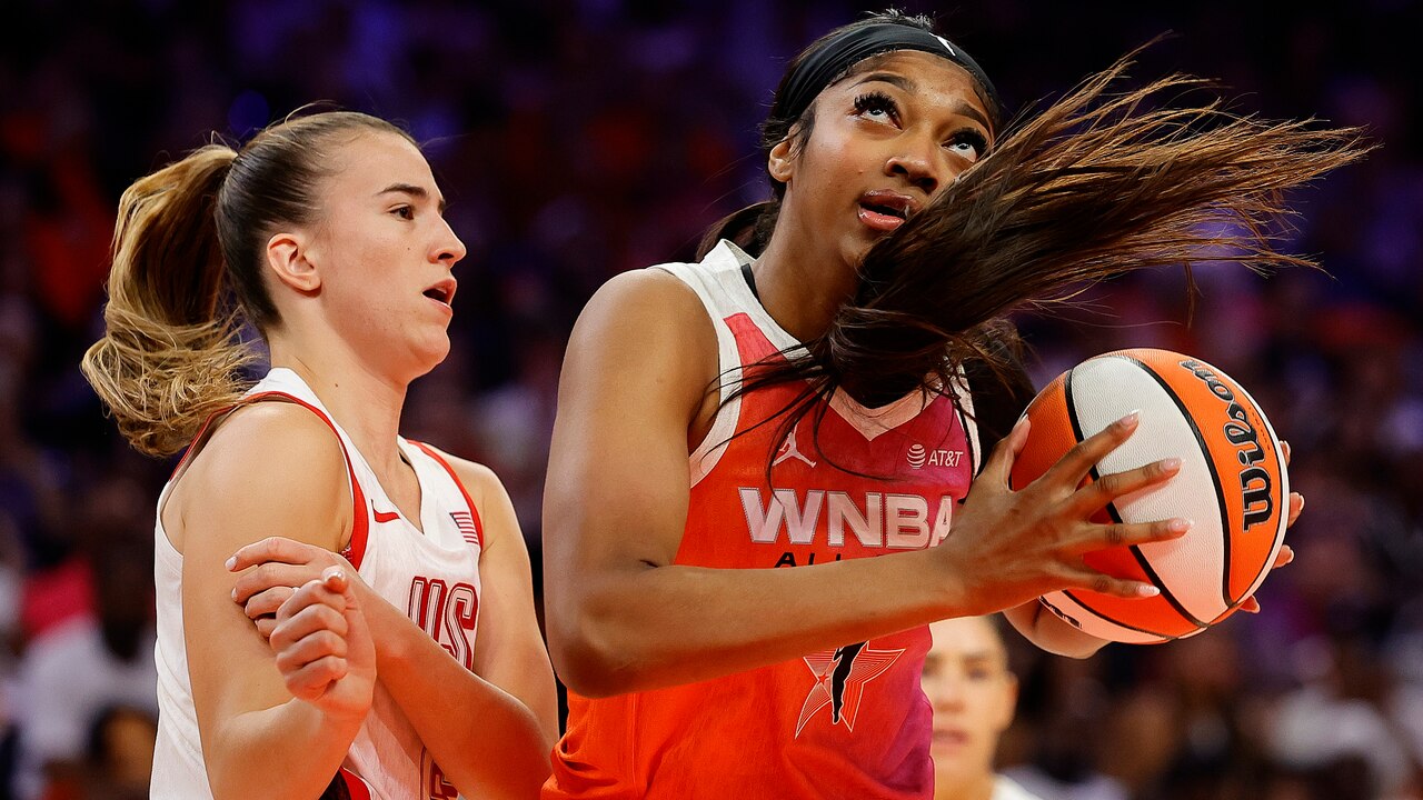 Ashley Reece Wnba Ogunbowale, Reese lead WNBA All-Stars to 117-109 win over U.S. Olympic ...