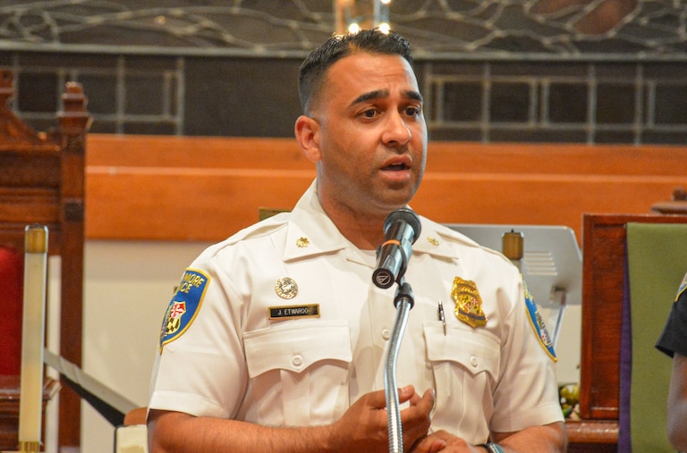 BPD's Major Etwaroo, along with the Eastern District's NCOs, BPD’s Chaplains, and the Victim Services Unit, recently joined the Oliver Community to provide essential resources and support to those affected by recent incidents. Aug 23, 2024