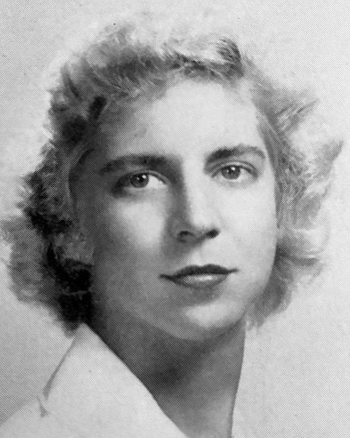 Lottie Shivers as a student at Wellesley College, class of 1947.
