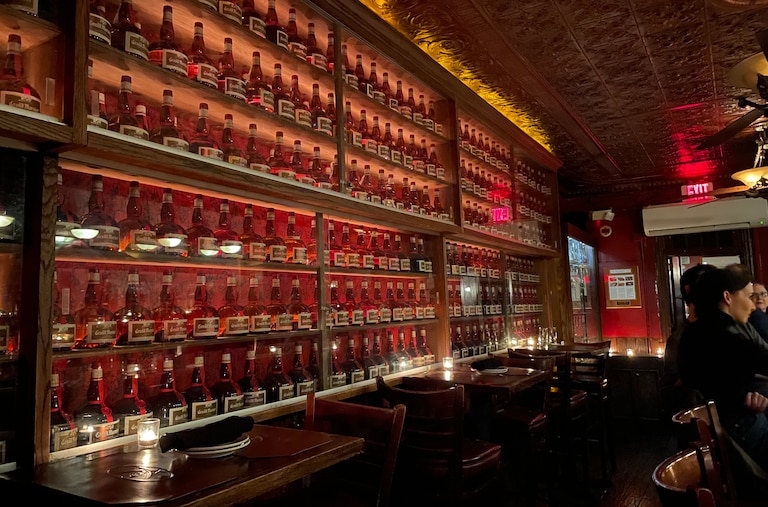 The Grand Marnier club at One-Eyed Mike's has 3,500 members.