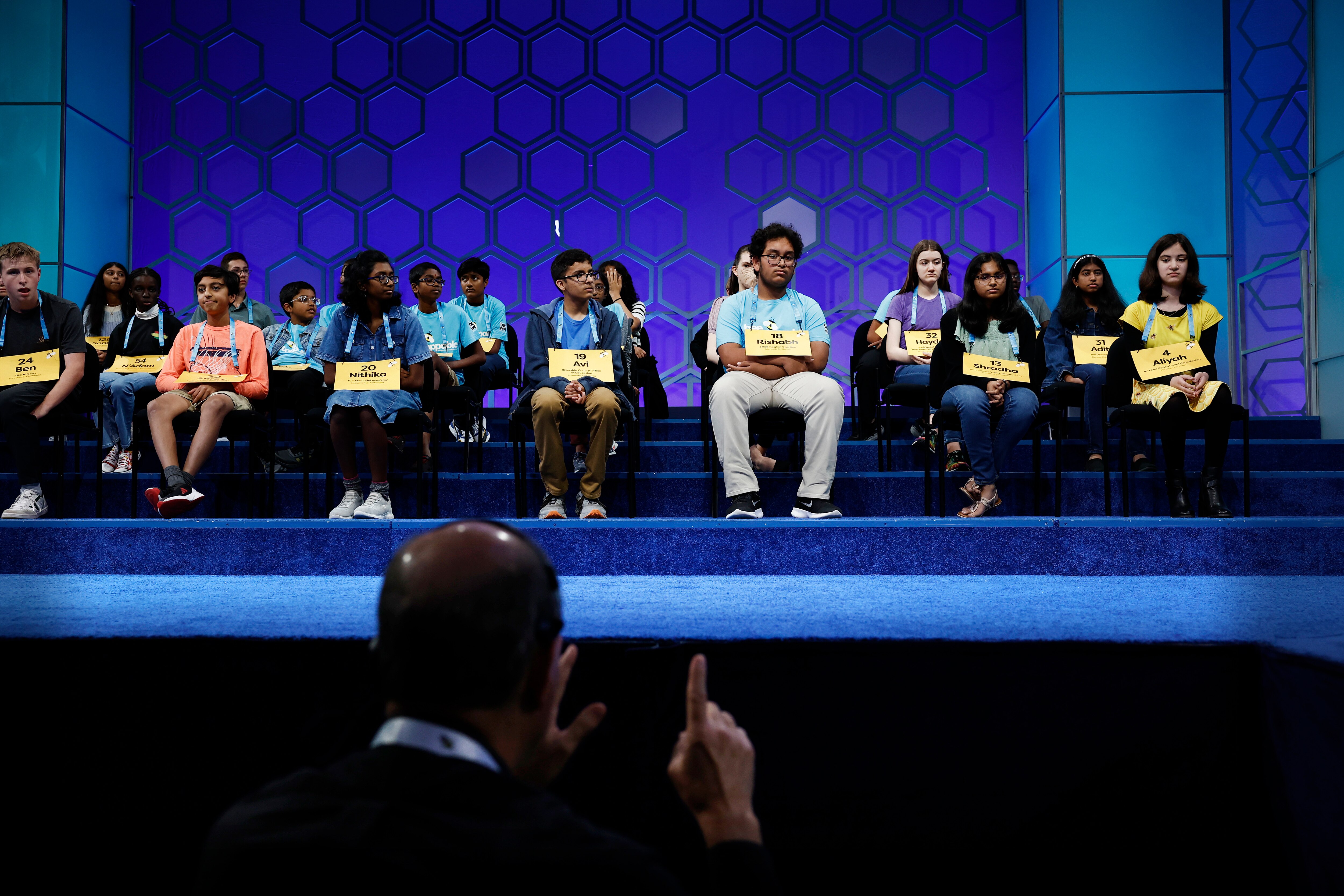 Forty-five spellers participated in the semifinals of the Scripps National Spelling Bee, including two from Maryland.