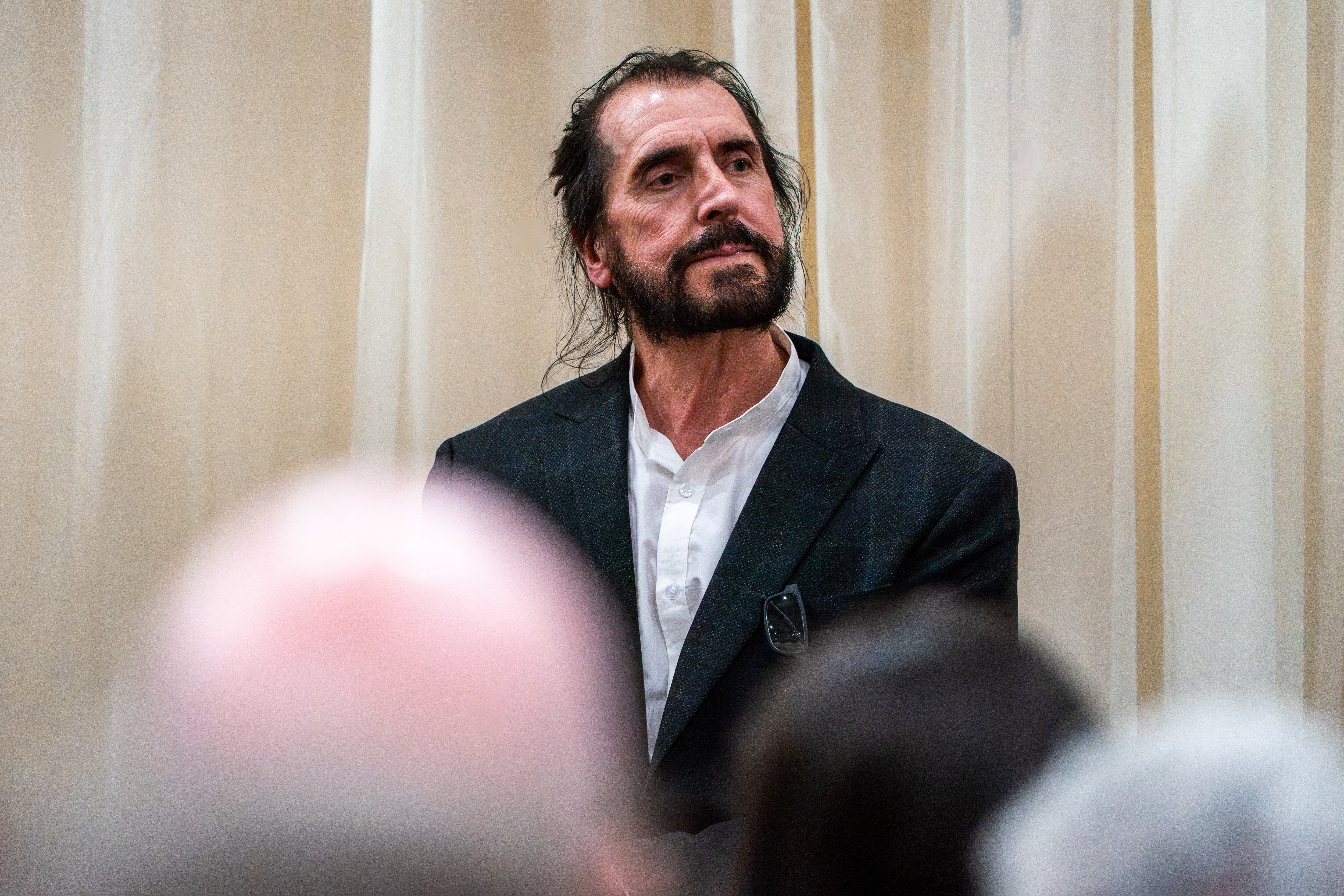 Douglas Larcomb was convicted by a Frederick County jury of stalking, witness intimidation and 22 counts of violating a protective order. He's a Republican running for governor.