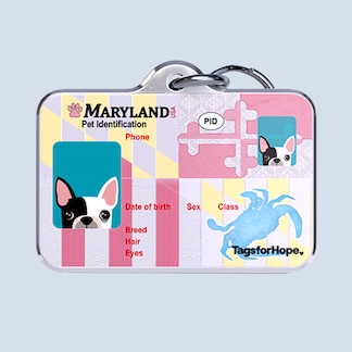 Maryland Pet ID Tag