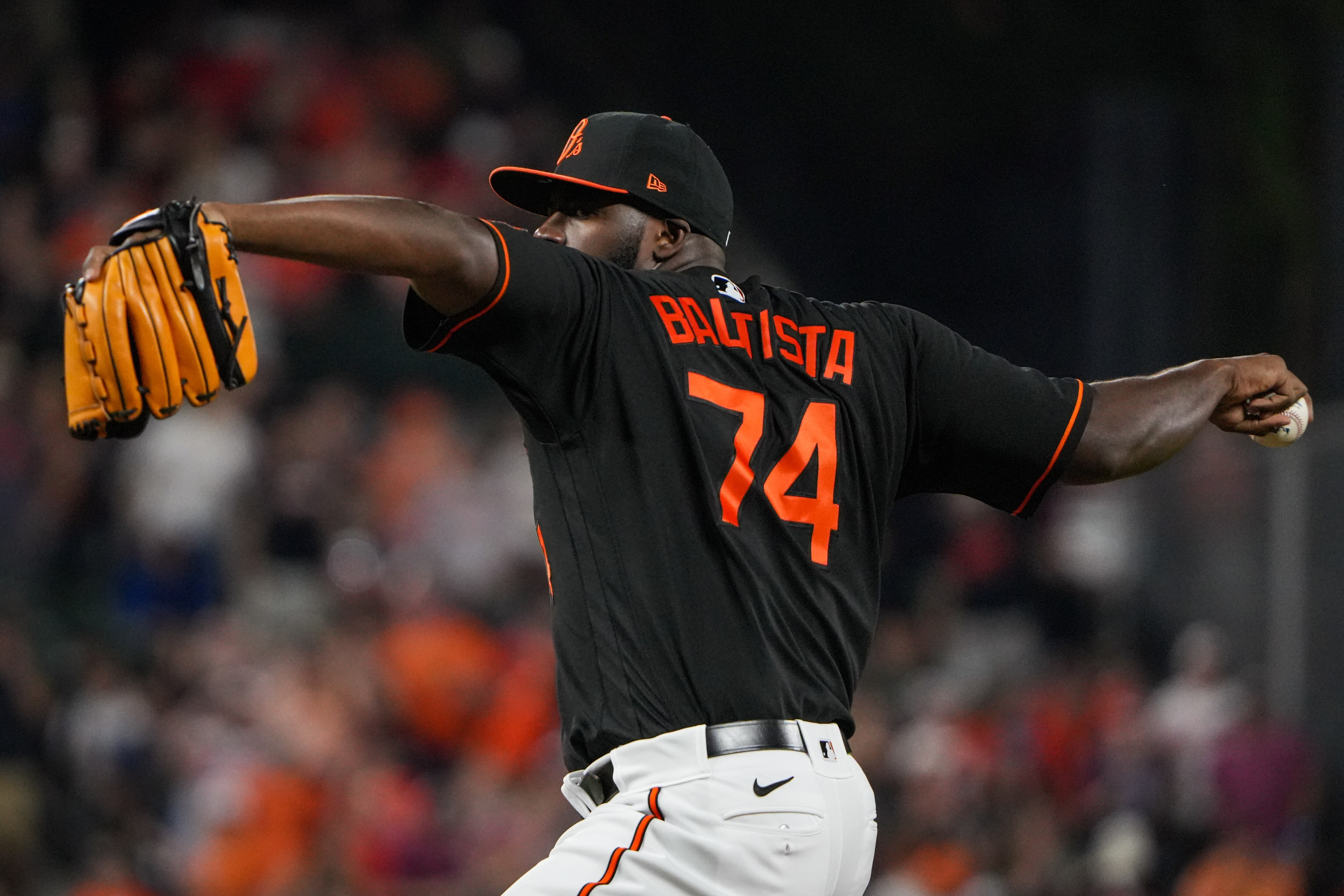 Orioles closer Félix Bautista has thrown 33 pitches over 100 mph this season, approaching the 40 he threw throughout last year.
