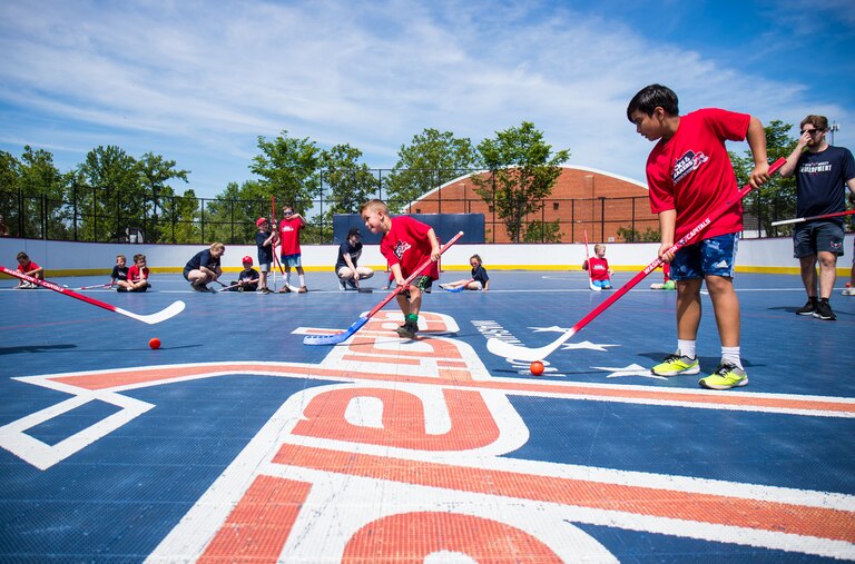The Washington Capitals are launching a Capitals Street Hockey League