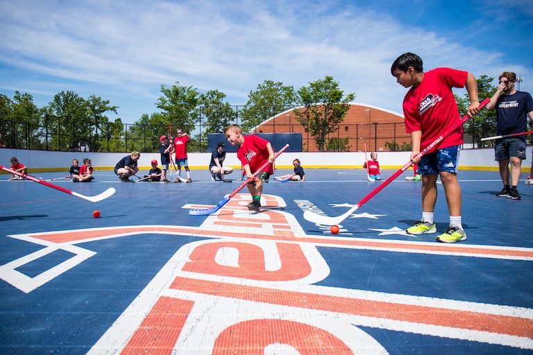 The Washington Capitals are launching a Capitals Street Hockey League