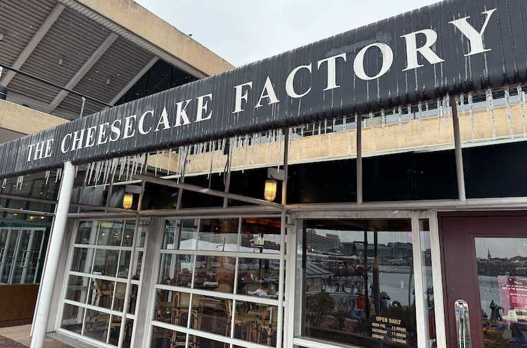 The Cheesecake Factory, one of the last holdouts of the changing Harborplace, will close in January,