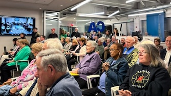 The May 14 Columbia Association Board of Directors meeting was standing room only as residents packed the room to speak out against a recent decision to remove three board members.