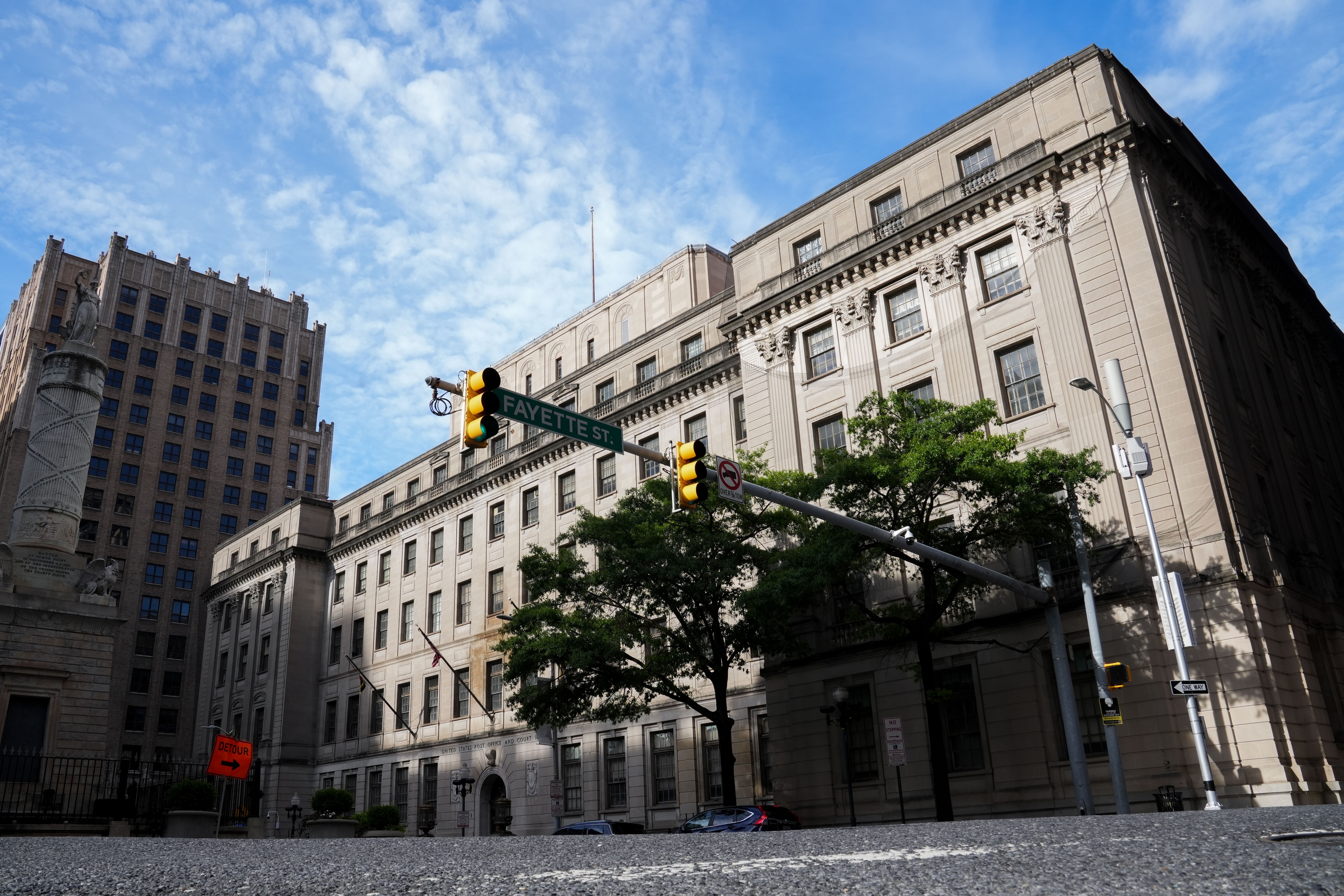 6/28/22—The exterior of the Baltimore City Circuit Courthouse., Elijah E. Cummings Courthouse, Courthouse East