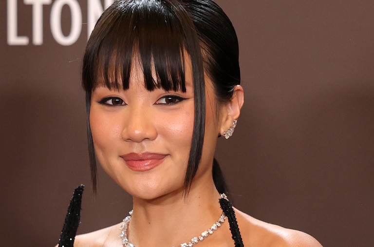 Rei Ami, winner of the Best Original Song - Motion Picture for "Golden" from "KPop Demon Hunters," poses in the press room during the 83rd Annual Golden Globe Awards at The Beverly Hilton on January 11, 2026 in Beverly Hills, California.