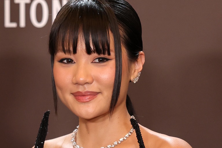 Rei Ami, winner of the Best Original Song - Motion Picture for "Golden" from "KPop Demon Hunters," poses in the press room during the 83rd Annual Golden Globe Awards at The Beverly Hilton on January 11, 2026 in Beverly Hills, California.