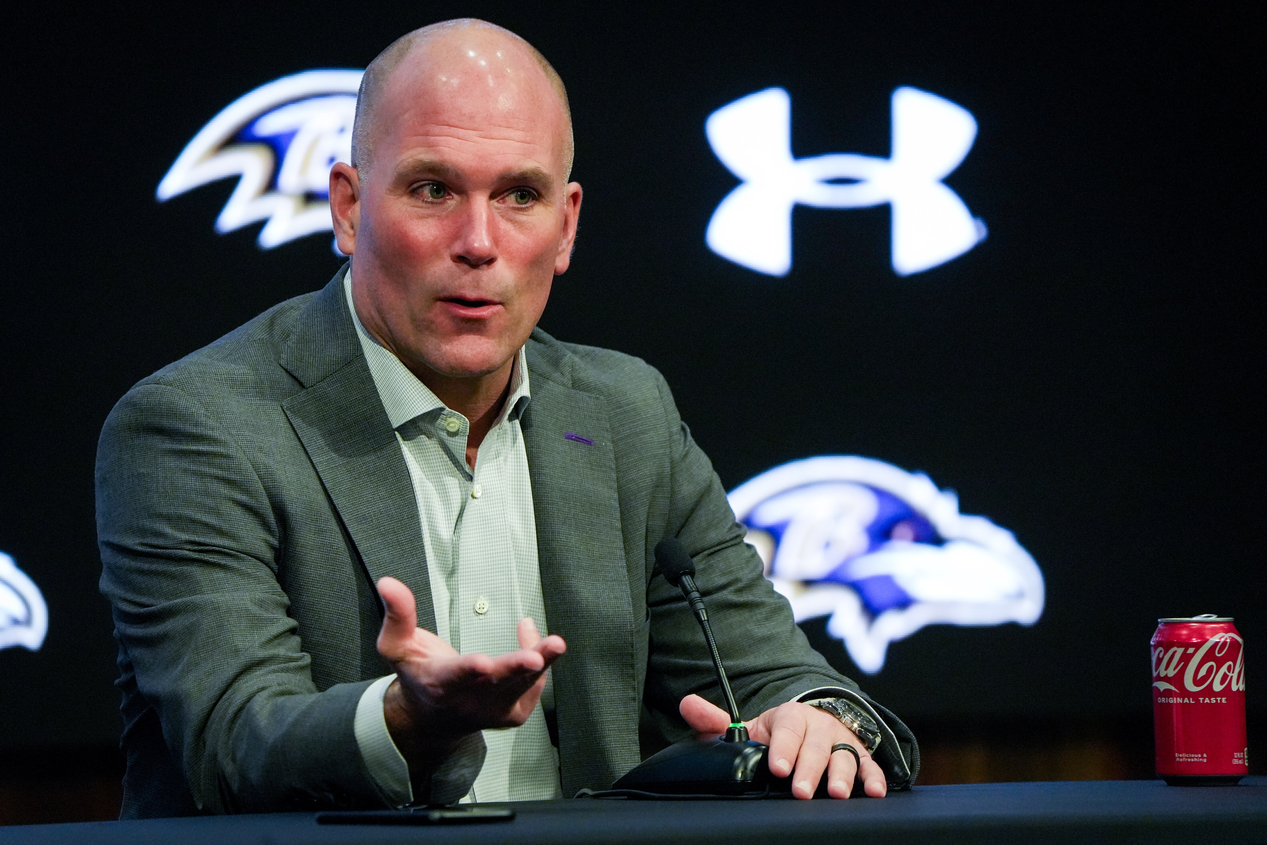 Ravens general manager Eric DeCosta is tasked with rebuilding the depth of the roster starting with the draft.