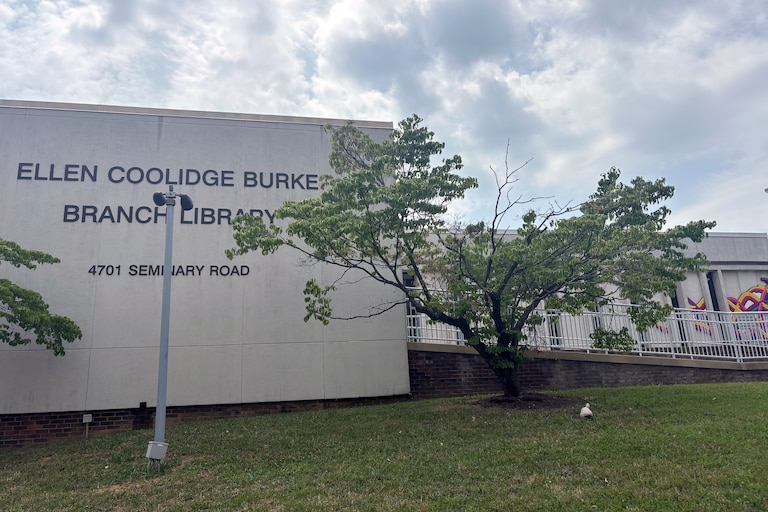 Ellen Coolidge Burke Library in Alexandria, Virginia.