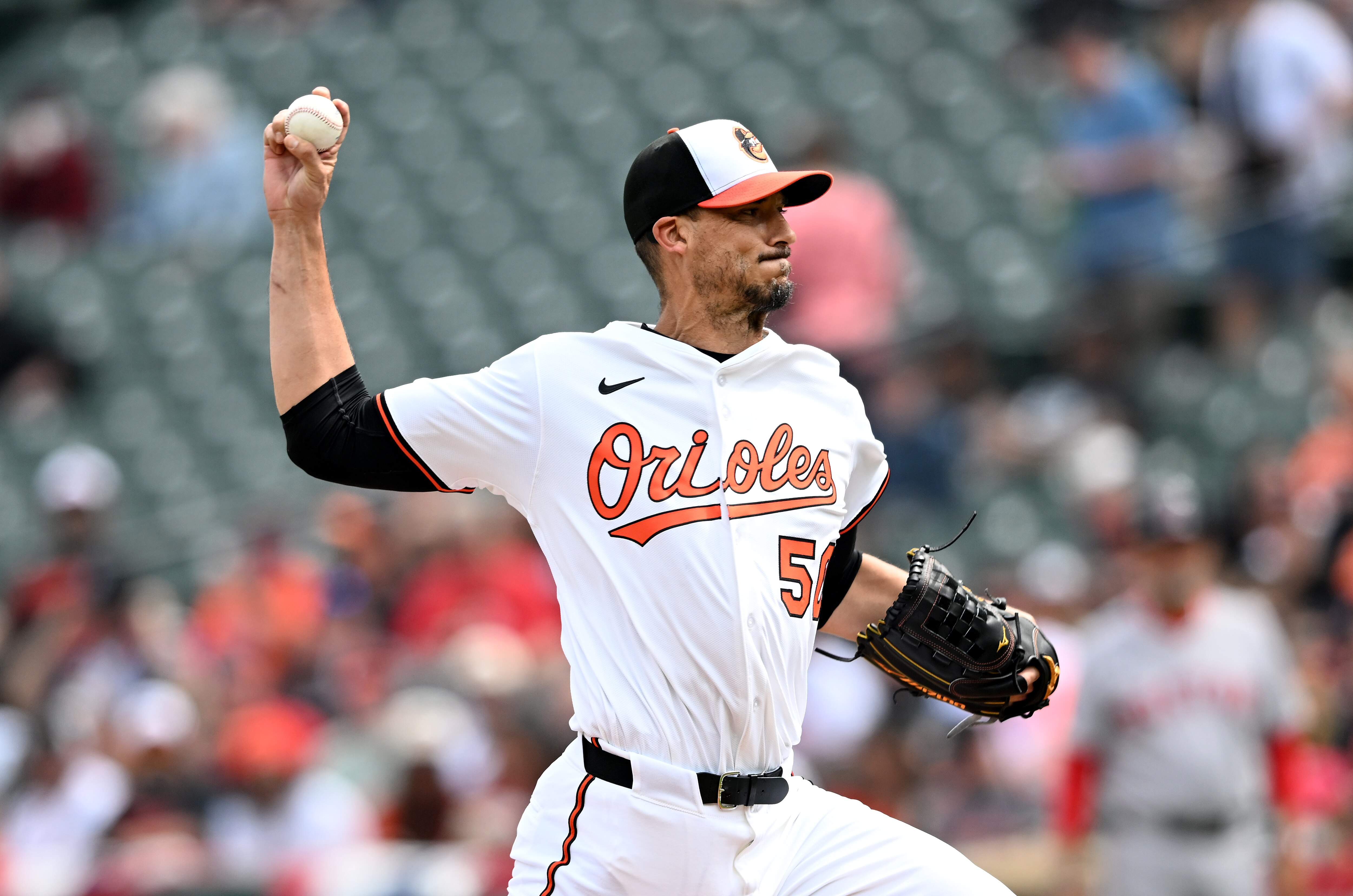 Charlie Morton's start with the O's has not gone as expected. He’s striking batters out but also allowing hard contact. 