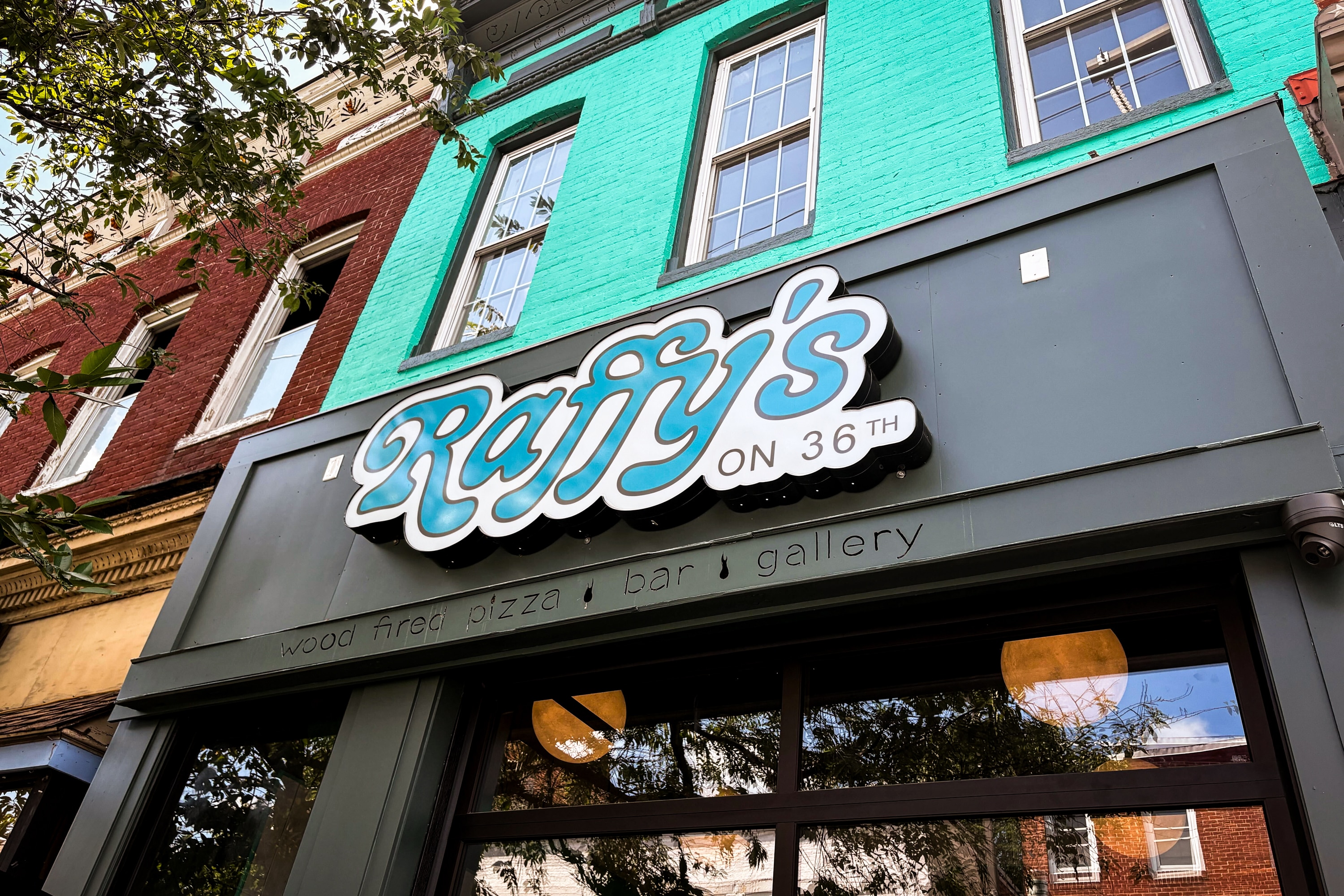 Raffy’s on 36th changed its exterior to a teal blue after purchasing Arthouse, which closed in October.