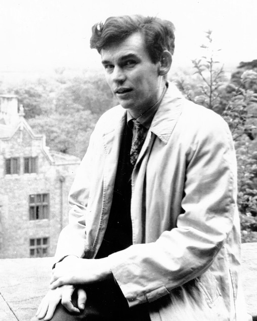 Roger Sanders in late 1950s in Oxford.