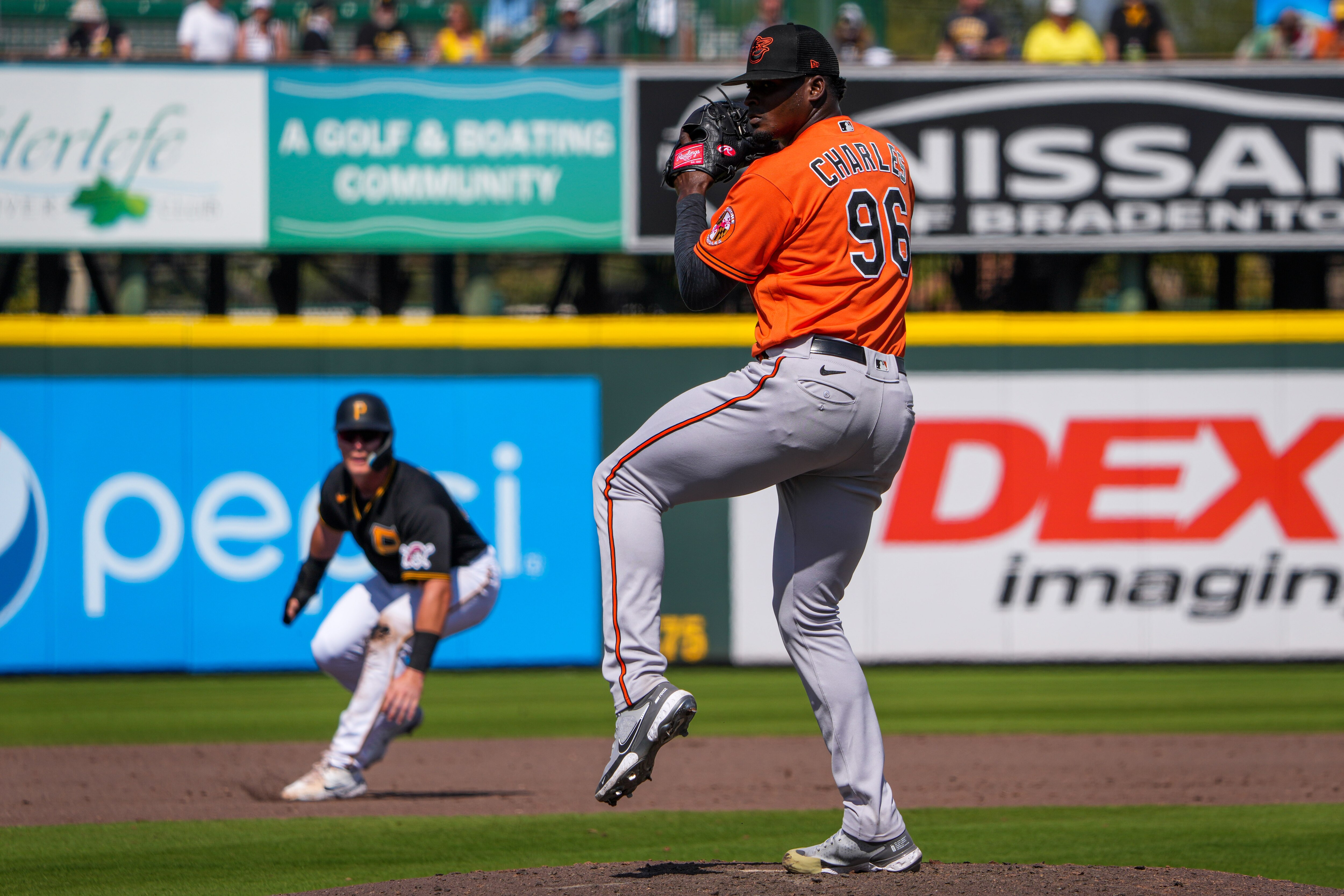 Wandisson Charles has a chance to join the Orioles bullpen this season.