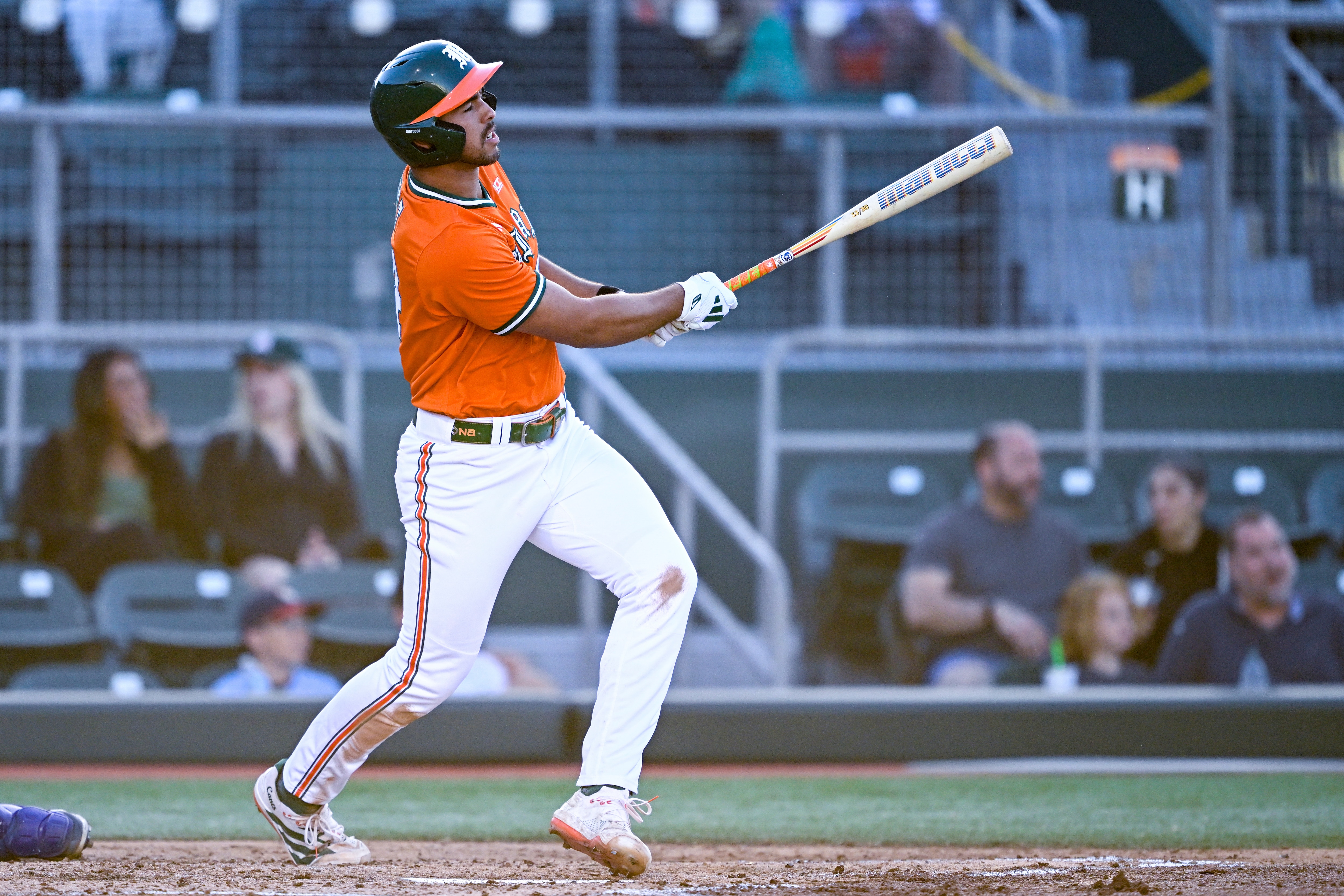 Miami third baseman Daniel Cuvet was the Nationals’ first pick Sunday in the fifth round.