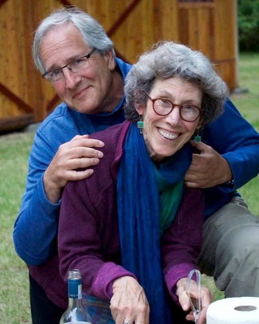 Joan Berzoff and her husband, Lewis Cohen.