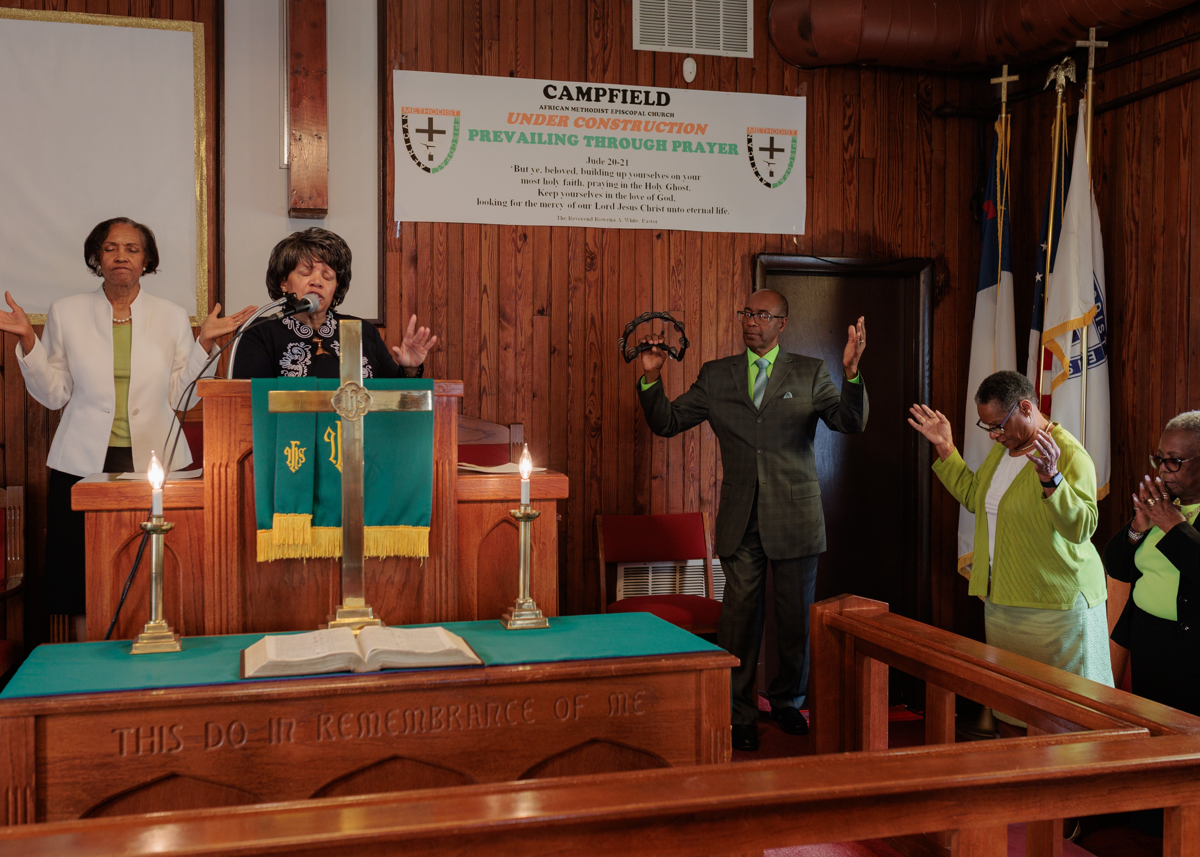 The inability to track down Campfield AME’s lineage is not uncommon for historic Black churches, especially in Baltimore County.