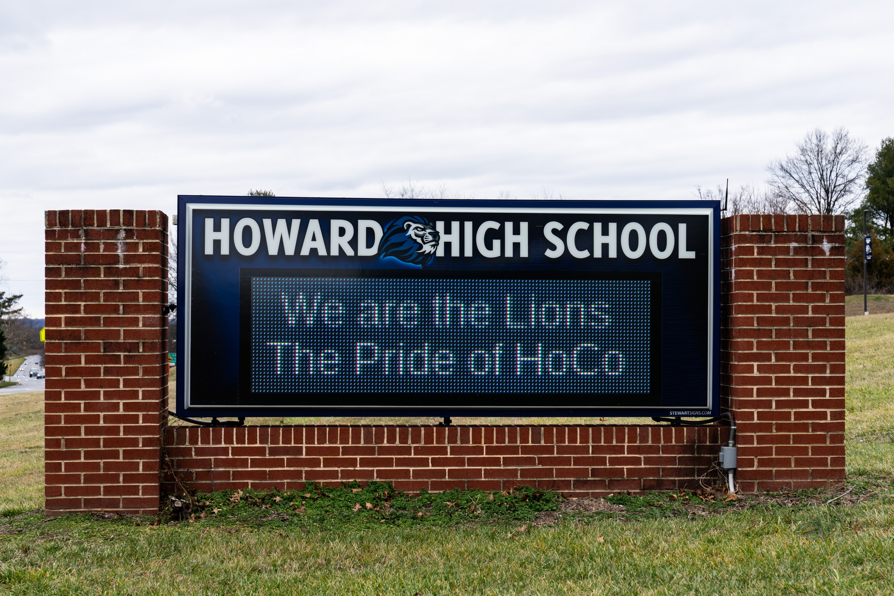 Howard High School in Ellicott City, Md. on Saturday, Jan. 27, 2024.